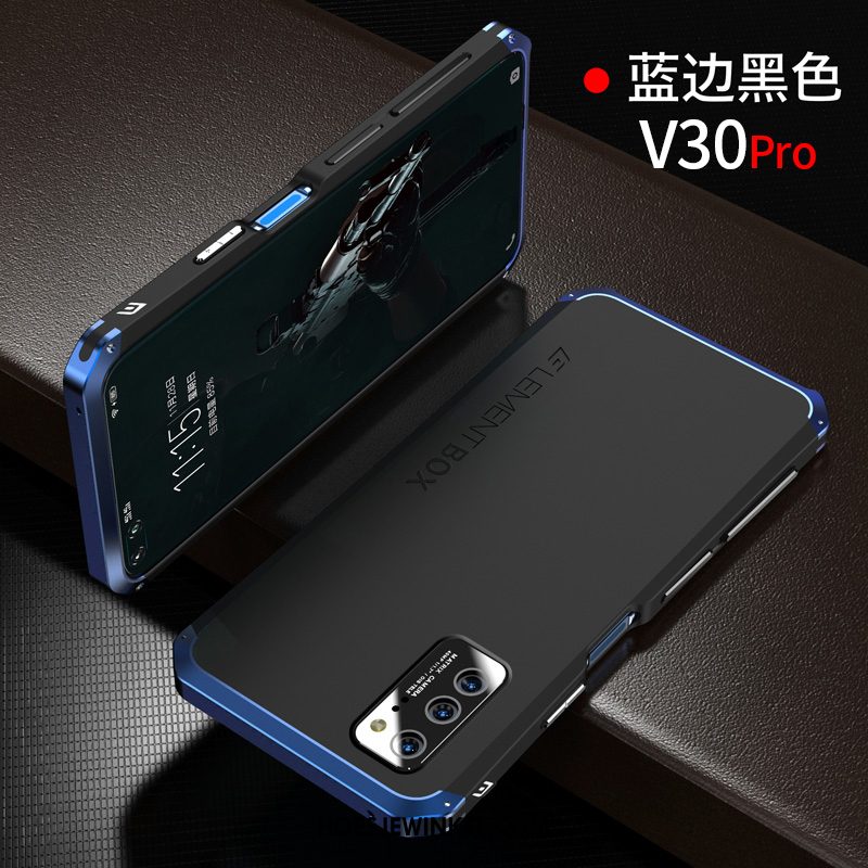 Honor View30 Pro Hoesje Eenvoudige Trendy Merk Siliconen, Honor View30 Pro Hoesje Blauw Mobiele Telefoon