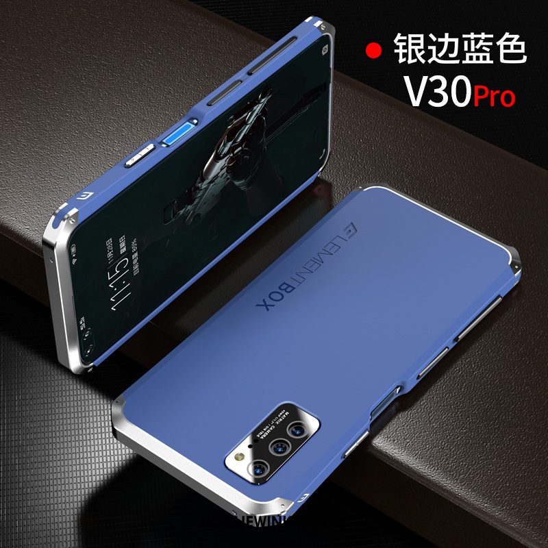 Honor View30 Pro Hoesje Eenvoudige Trendy Merk Siliconen, Honor View30 Pro Hoesje Blauw Mobiele Telefoon