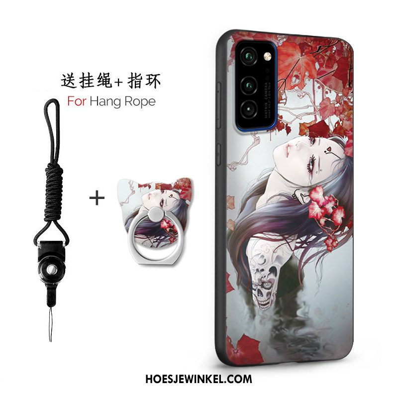 Honor View30 Pro Hoesje Siliconen Schrobben Persoonlijk, Honor View30 Pro Hoesje Bescherming Anti-fall