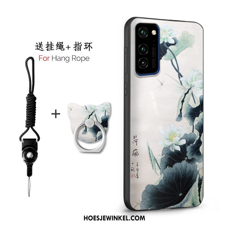 Honor View30 Pro Hoesje Siliconen Schrobben Persoonlijk, Honor View30 Pro Hoesje Bescherming Anti-fall