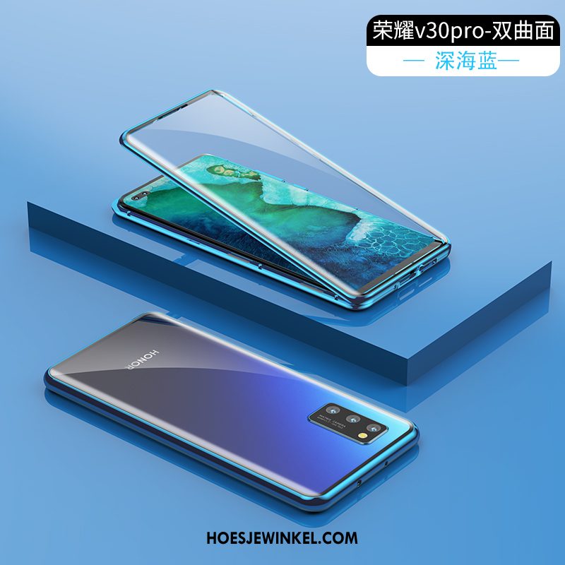 Honor View30 Pro Hoesje Trendy Merk Persoonlijk Scheppend, Honor View30 Pro Hoesje Glas Doorzichtig