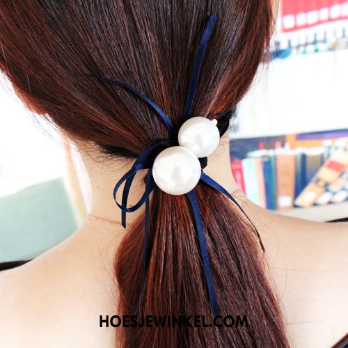 Hoofdtooi Bloemen Dames Bind Haar Pony Haarclip, Hoofdtooi Bloemen Hoofdtooi Elastiek