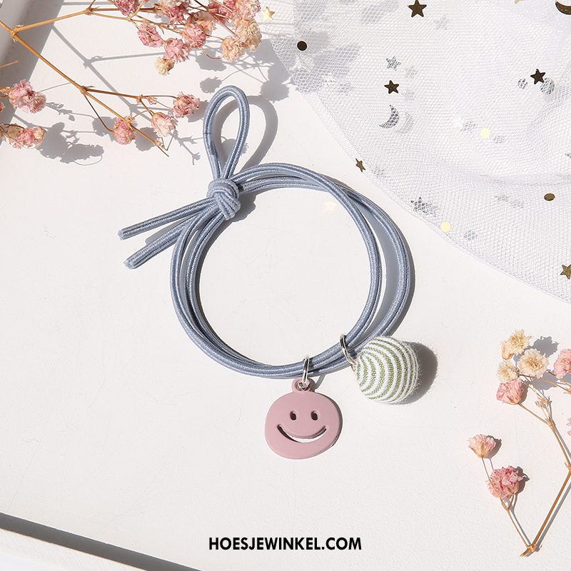 Hoofdtooi Bloemen Dames Bind Haar Pony Haarclip, Hoofdtooi Bloemen Hoofdtooi Elastiek