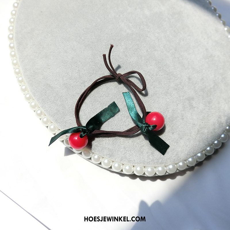 Hoofdtooi Bloemen Dames Bind Haar Pony Haarclip, Hoofdtooi Bloemen Hoofdtooi Elastiek