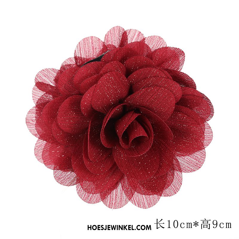 Hoofdtooi Bloemen Dames Bloemen Haaraccessoires Klem, Hoofdtooi Bloemen Haarspeld Haarschijf