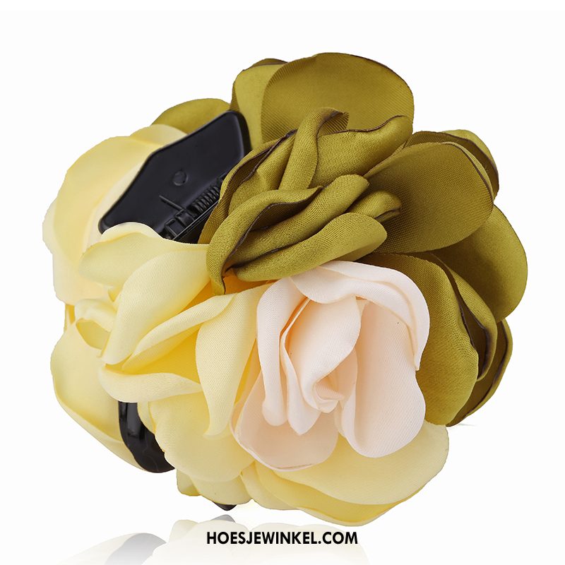 Hoofdtooi Bloemen Dames Bloemen Haaraccessoires Klem, Hoofdtooi Bloemen Haarspeld Haarschijf