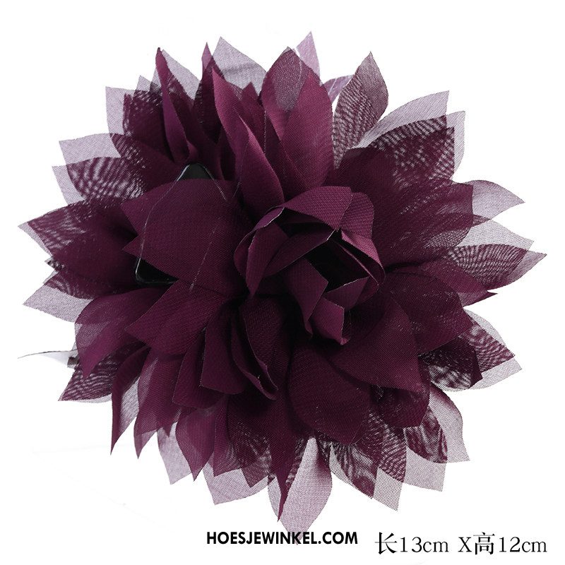 Hoofdtooi Bloemen Dames Bloemen Haaraccessoires Klem, Hoofdtooi Bloemen Haarspeld Haarschijf