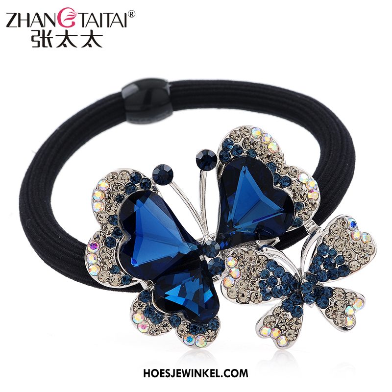 Hoofdtooi Bloemen Dames Bloemen Haaraccessoires Strass, Hoofdtooi Bloemen Geschenk Haarring