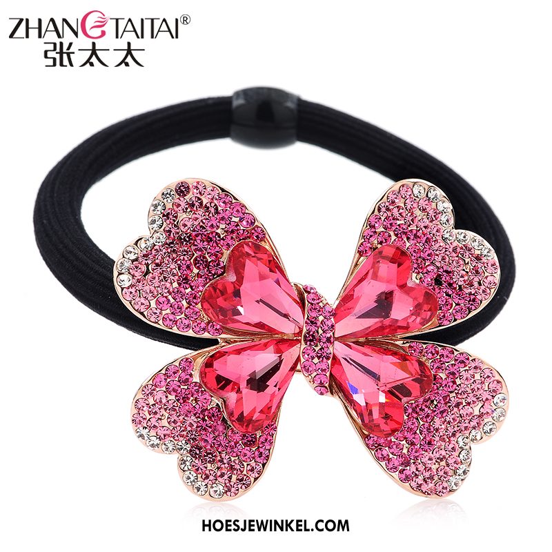 Hoofdtooi Bloemen Dames Bloemen Haaraccessoires Strass, Hoofdtooi Bloemen Geschenk Haarring