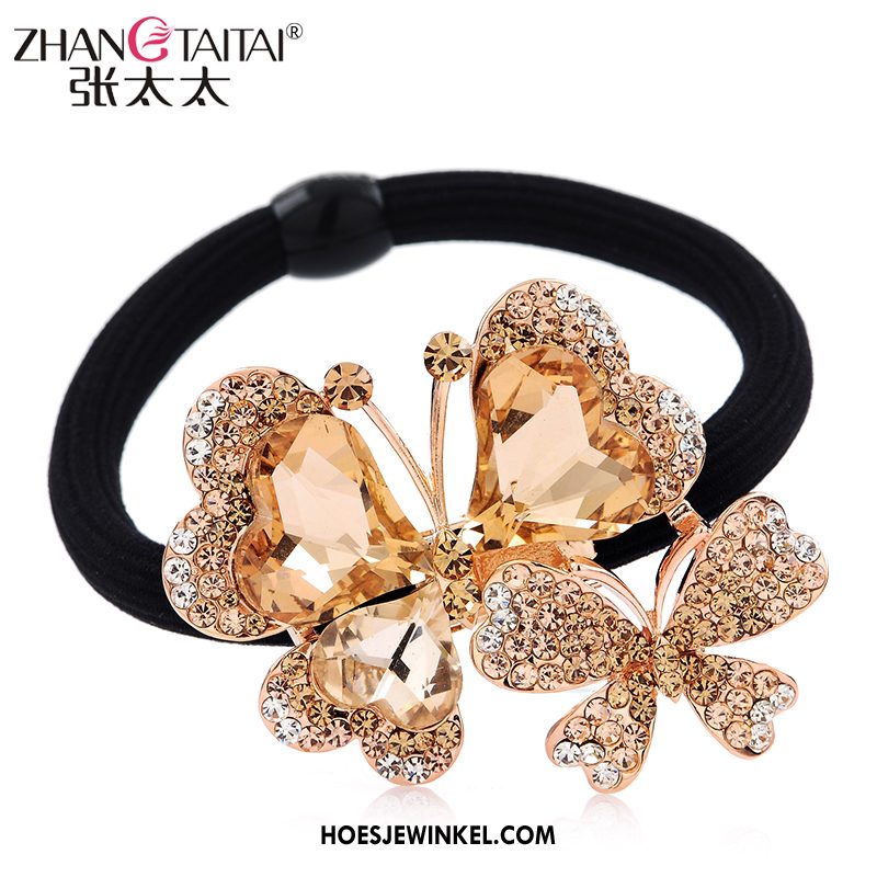 Hoofdtooi Bloemen Dames Bloemen Haaraccessoires Strass, Hoofdtooi Bloemen Geschenk Haarring