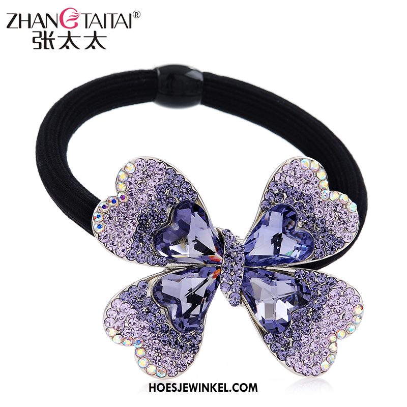 Hoofdtooi Bloemen Dames Bloemen Haaraccessoires Strass, Hoofdtooi Bloemen Geschenk Haarring