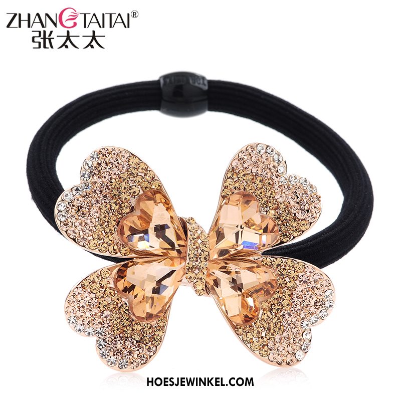 Hoofdtooi Bloemen Dames Bloemen Haaraccessoires Strass, Hoofdtooi Bloemen Geschenk Haarring