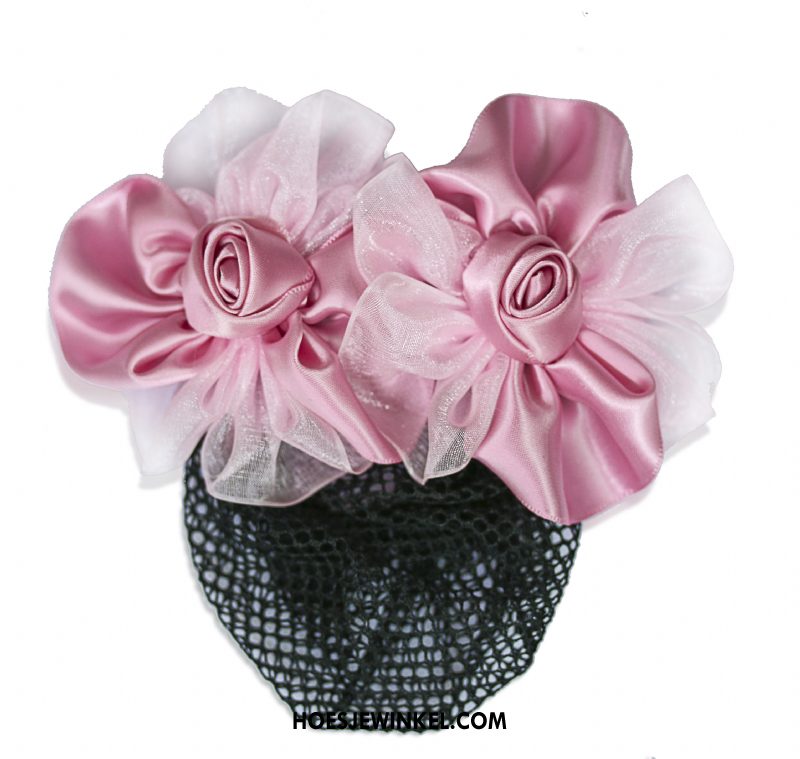 Hoofdtooi Bloemen Dames Bloemen Mesh Haarspeld, Hoofdtooi Bloemen Stewardess Werk Silber