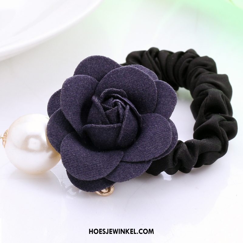 Hoofdtooi Bloemen Dames Elastiek Haaraccessoires Hoofdtooi, Hoofdtooi Bloemen Mini Haarring