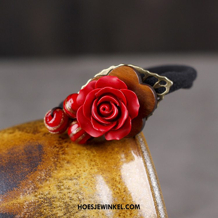 Hoofdtooi Bloemen Dames Elke Dag Origineel Hoofdtooi, Hoofdtooi Bloemen Haarring Accessoires