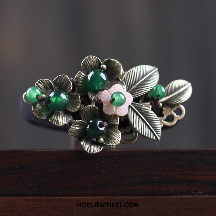 Hoofdtooi Bloemen Dames Elke Dag Origineel Hoofdtooi, Hoofdtooi Bloemen Haarring Accessoires