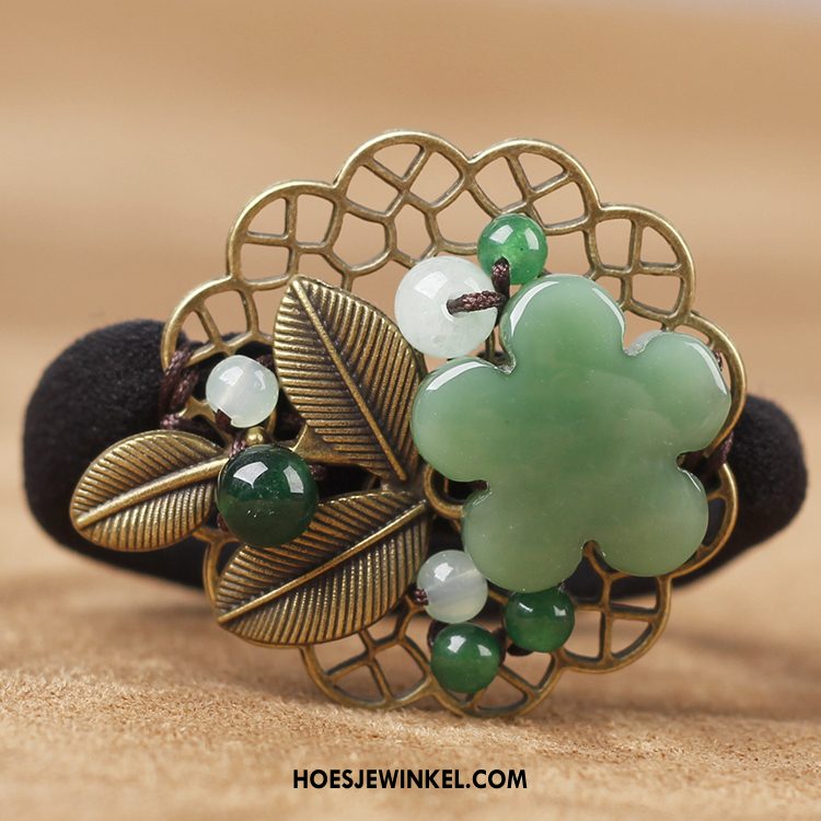 Hoofdtooi Bloemen Dames Elke Dag Origineel Hoofdtooi, Hoofdtooi Bloemen Haarring Accessoires