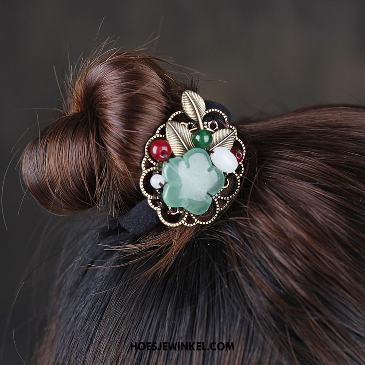 Hoofdtooi Bloemen Dames Elke Dag Origineel Hoofdtooi, Hoofdtooi Bloemen Haarring Accessoires