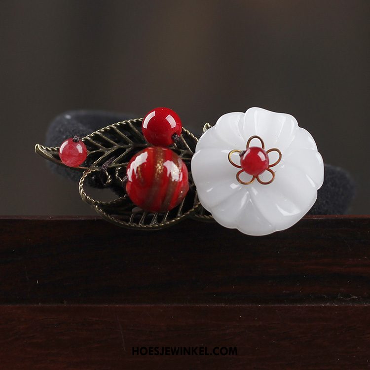 Hoofdtooi Bloemen Dames Elke Dag Origineel Hoofdtooi, Hoofdtooi Bloemen Haarring Accessoires