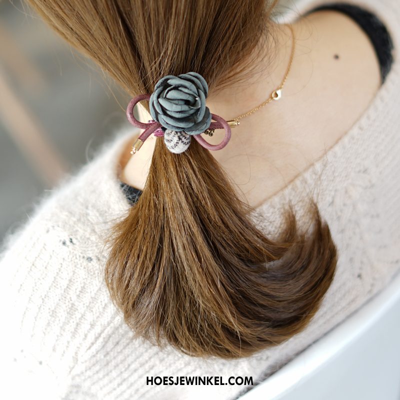 Hoofdtooi Bloemen Dames Haaraccessoires Alle Wedstrijden Volwassen, Hoofdtooi Bloemen Bloemen Elastiek