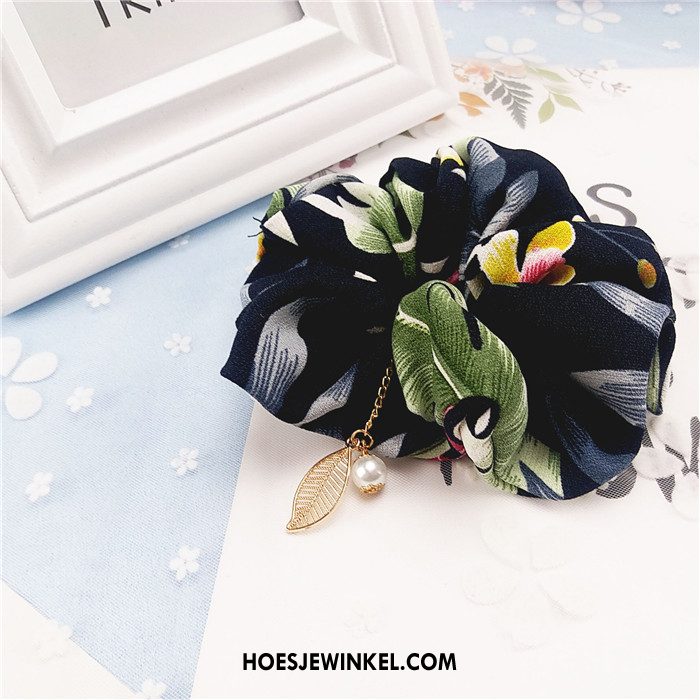 Hoofdtooi Bloemen Dames Haaraccessoires Doek Parel, Hoofdtooi Bloemen Haarring Hanger