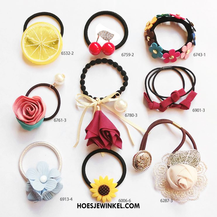 Hoofdtooi Bloemen Dames Haaraccessoires Vers Persoonlijkheid, Hoofdtooi Bloemen Paardenstaart Hoofdtooi Rot