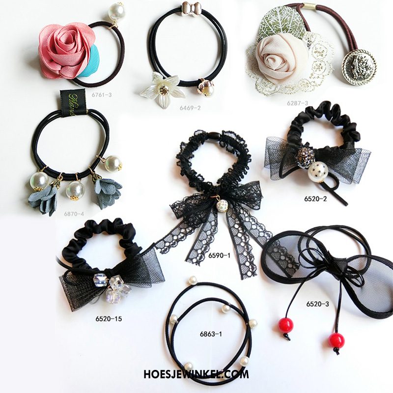 Hoofdtooi Bloemen Dames Haaraccessoires Vers Persoonlijkheid, Hoofdtooi Bloemen Paardenstaart Hoofdtooi Rot