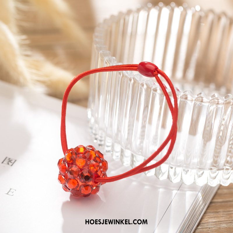 Hoofdtooi Bloemen Dames Haarring Elastische Band Haarspeld, Hoofdtooi Bloemen Hoofdtooi Accessoires