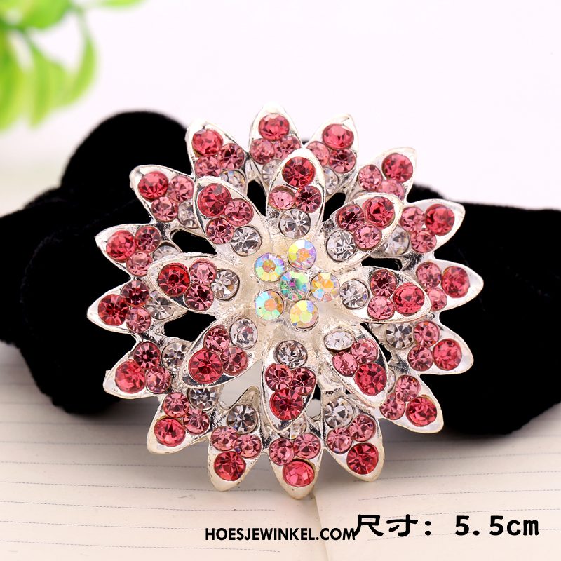 Hoofdtooi Bloemen Dames Haarring Haarspeld Strass, Hoofdtooi Bloemen Nieuw Haaraccessoires