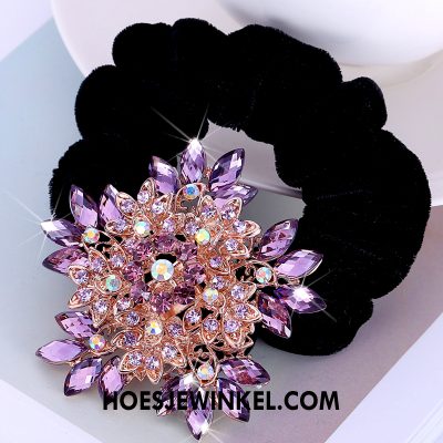 Hoofdtooi Bloemen Dames Haarring Haarspeld Strass, Hoofdtooi Bloemen Nieuw Haaraccessoires