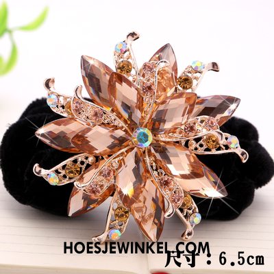 Hoofdtooi Bloemen Dames Haarring Haarspeld Strass, Hoofdtooi Bloemen Nieuw Haaraccessoires