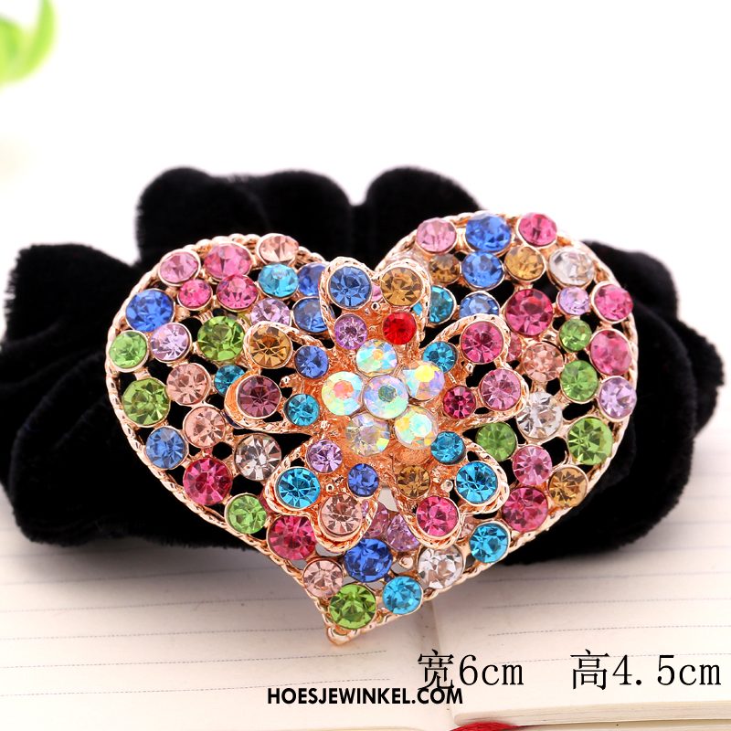 Hoofdtooi Bloemen Dames Haarring Haarspeld Strass, Hoofdtooi Bloemen Nieuw Haaraccessoires