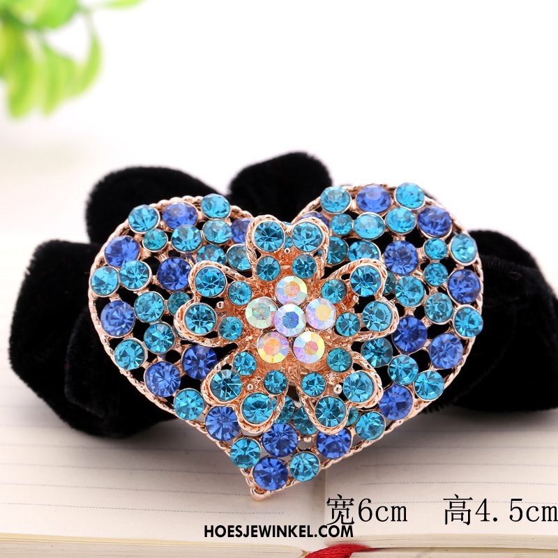 Hoofdtooi Bloemen Dames Haarring Haarspeld Strass, Hoofdtooi Bloemen Nieuw Haaraccessoires