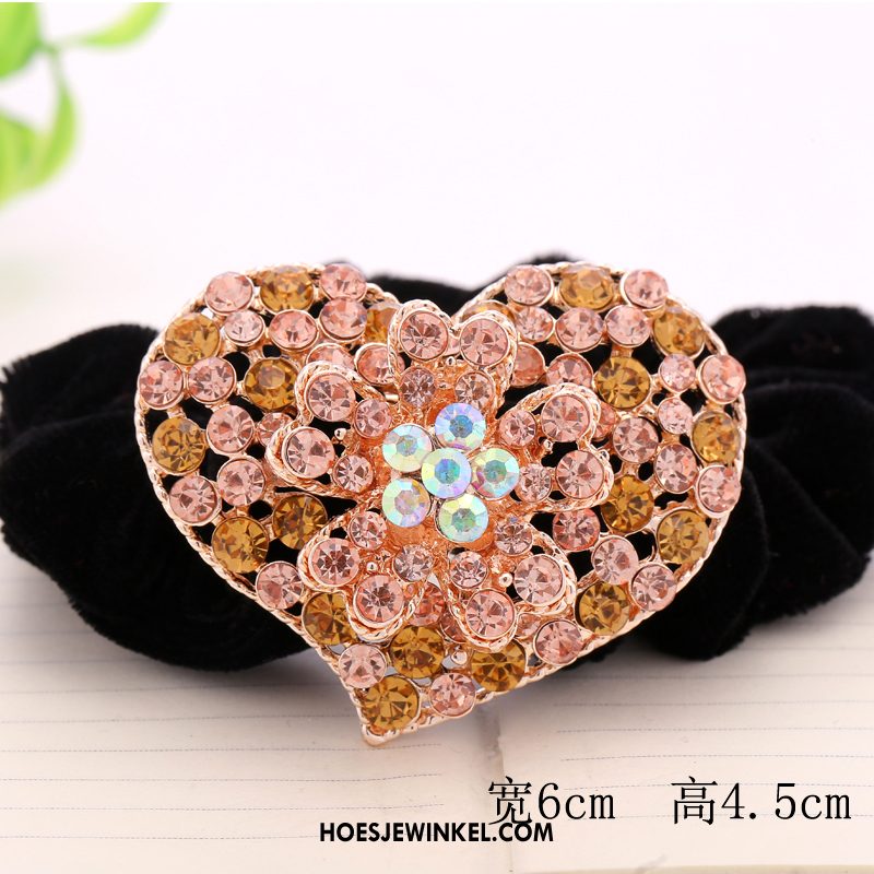 Hoofdtooi Bloemen Dames Haarring Haarspeld Strass, Hoofdtooi Bloemen Nieuw Haaraccessoires