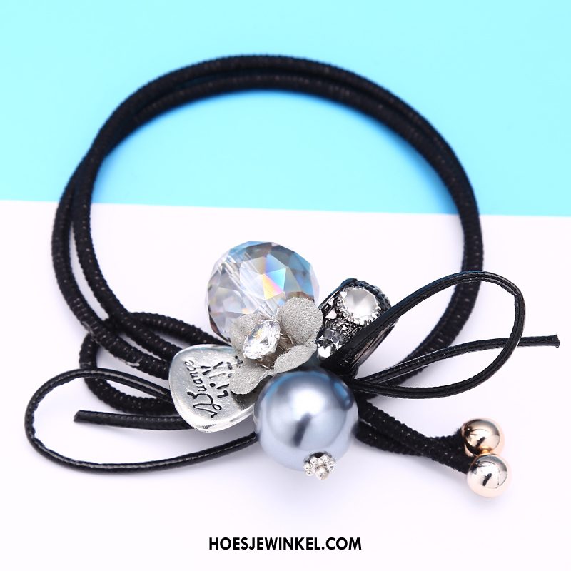 Hoofdtooi Bloemen Dames Haarring Paardenstaart Mini, Hoofdtooi Bloemen Persoonlijkheid Bind Haar