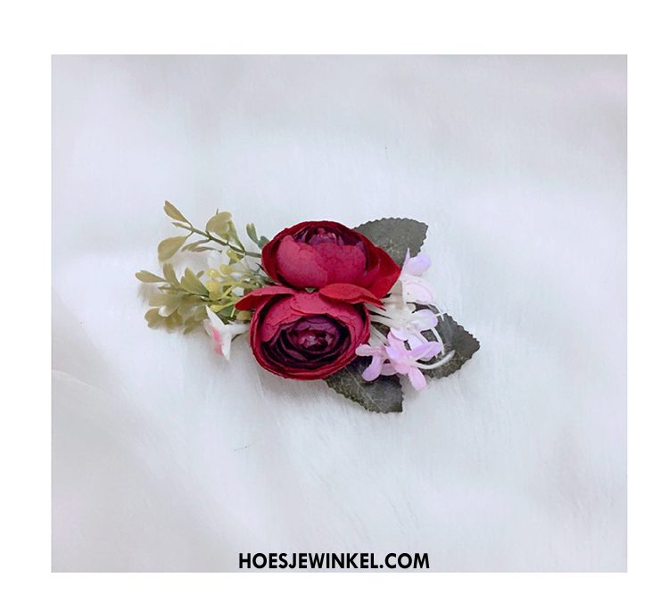 Hoofdtooi Bloemen Dames Haarspeld Vers Bloemen, Hoofdtooi Bloemen Mini Haaraccessoires