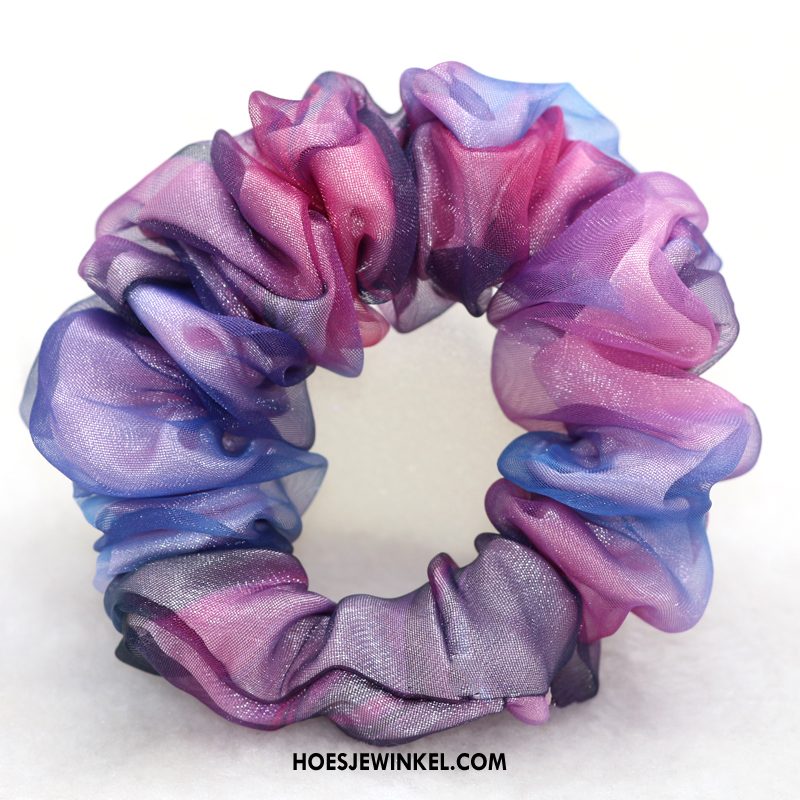 Hoofdtooi Bloemen Dames Hoofdtooi Elastiek Bind Haar, Hoofdtooi Bloemen Bloemen Pony