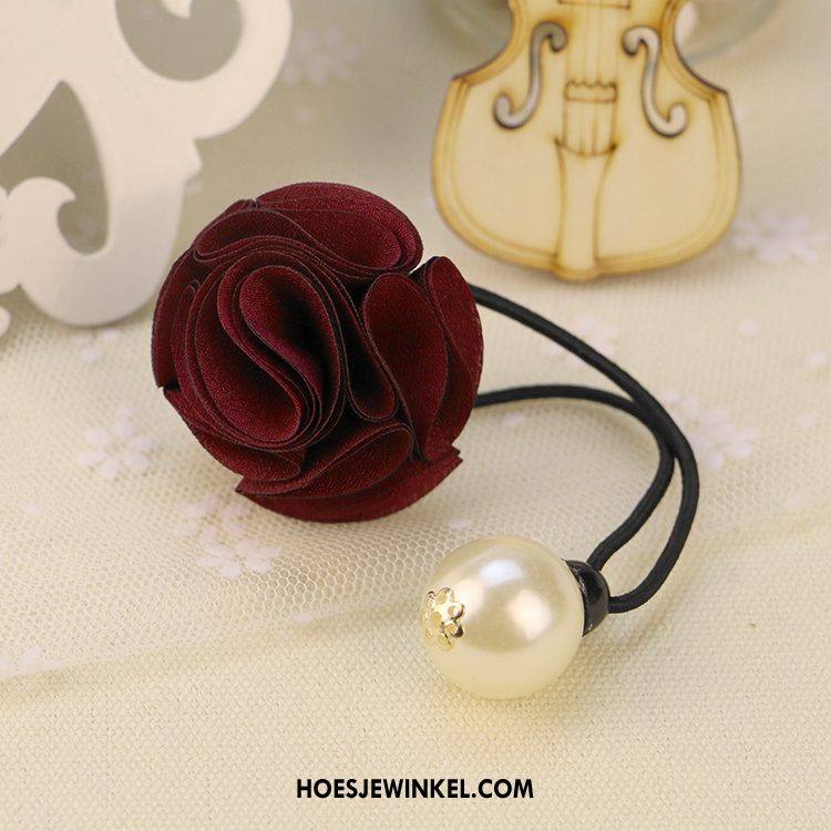 Hoofdtooi Bloemen Dames Hoofdtooi Haarring Dame, Hoofdtooi Bloemen Haaraccessoires Elastische Band