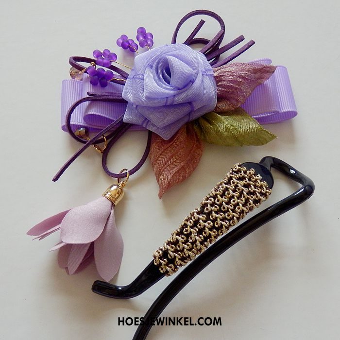 Hoofdtooi Bloemen Dames Klassiek Bloemen Haaraccessoires, Hoofdtooi Bloemen Haarspeld Hoofdtooi