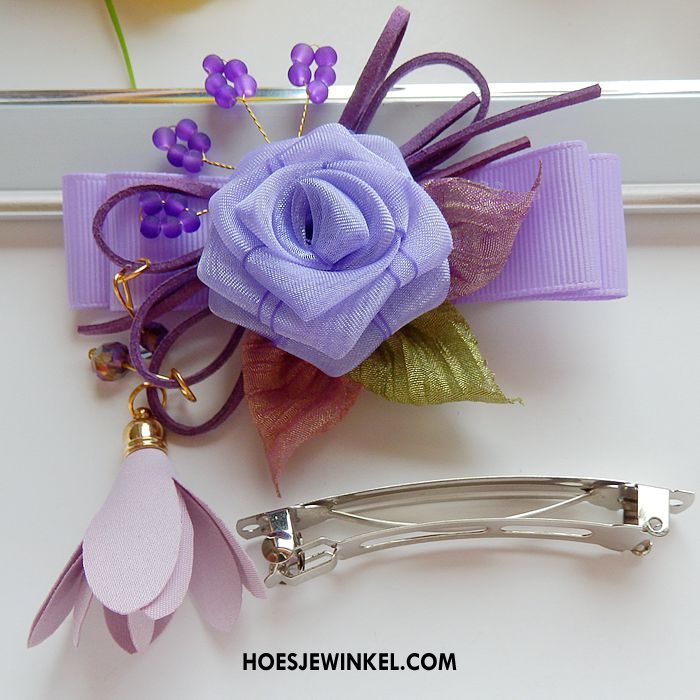 Hoofdtooi Bloemen Dames Klassiek Bloemen Haaraccessoires, Hoofdtooi Bloemen Haarspeld Hoofdtooi