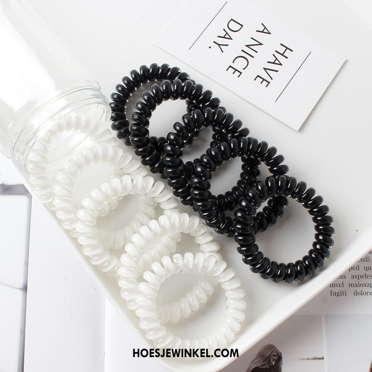 Hoofdtooi Bloemen Dames Mini Elastische Band Bind Haar, Hoofdtooi Bloemen Haarring Fijne