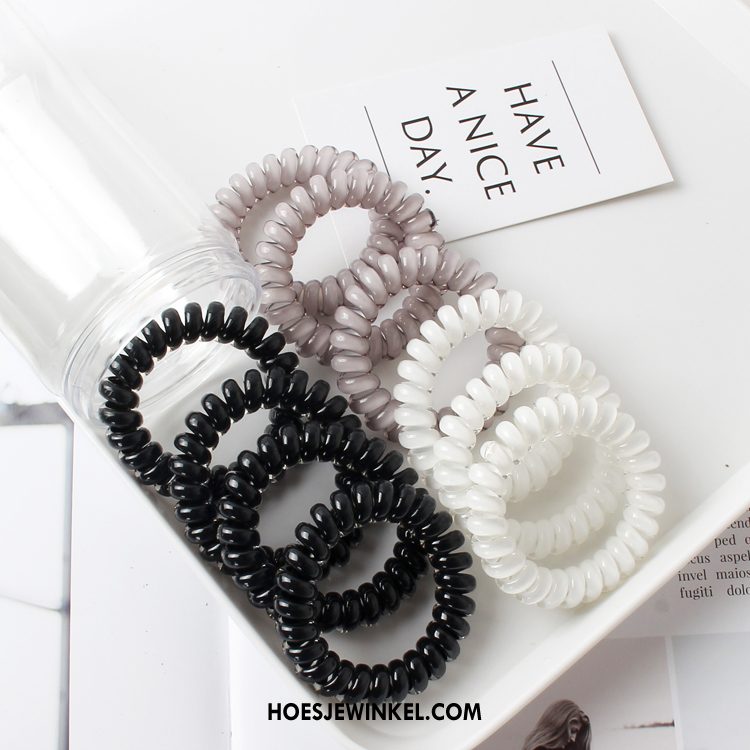 Hoofdtooi Bloemen Dames Mini Elastische Band Bind Haar, Hoofdtooi Bloemen Haarring Fijne