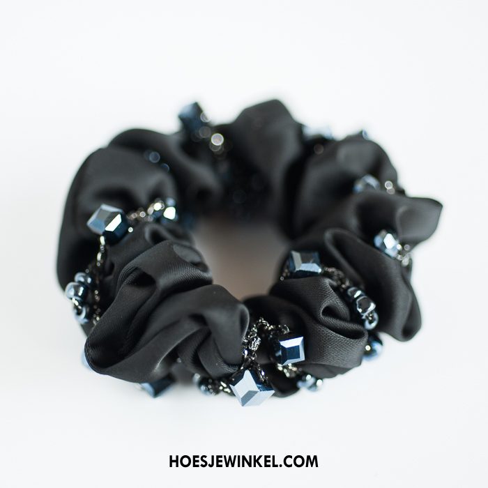 Hoofdtooi Bloemen Dames Tas Haaraccessoires Effen Kleur, Hoofdtooi Bloemen Haarring Werk Schwarz