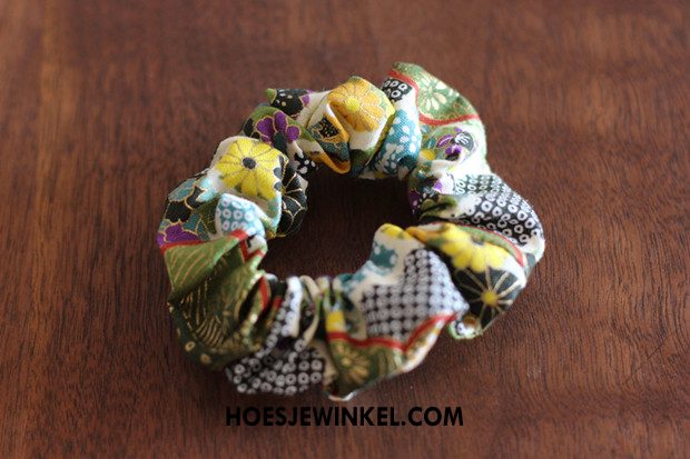 Hoofdtooi Bloemen Dames Van Katoen Haaraccessoires Bloemen, Hoofdtooi Bloemen Haarring Doek