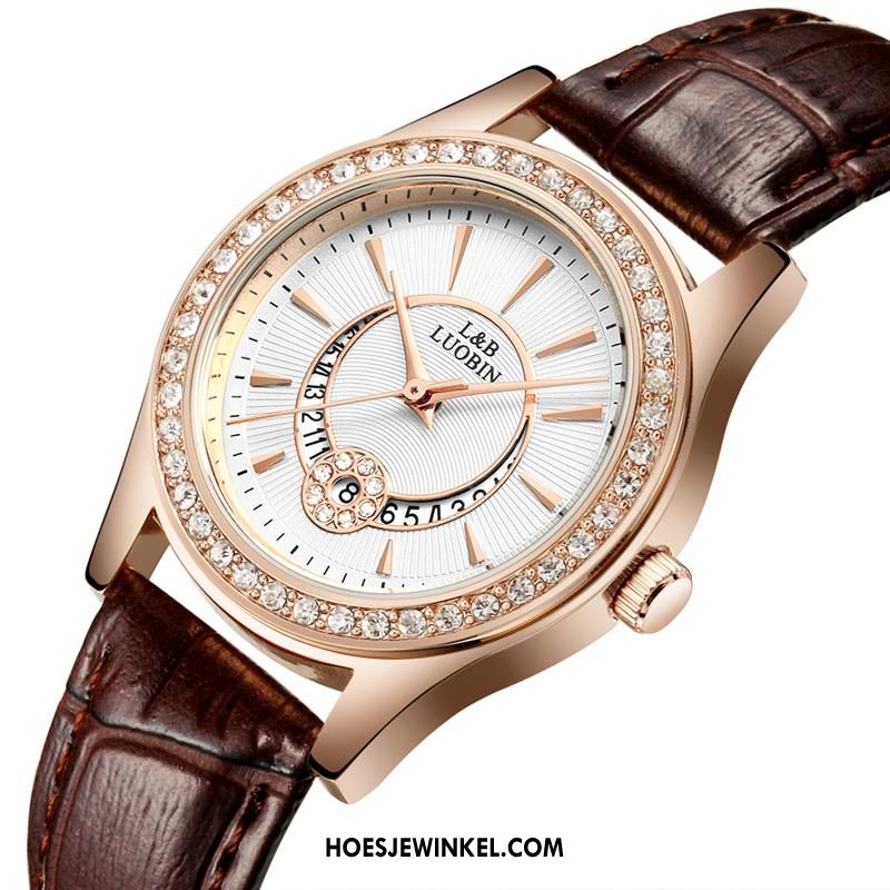 Horloges Dames Casual Student Waterdicht, Horloges Mode Nieuw