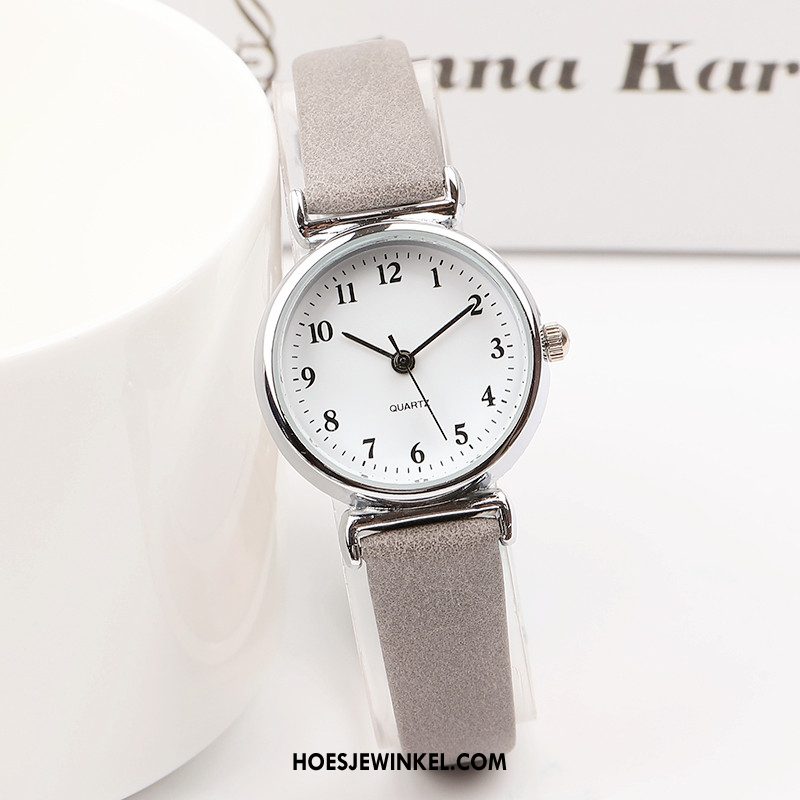 Horloges Dames De Middelbare School Student Mini, Horloges Horloge Elegante