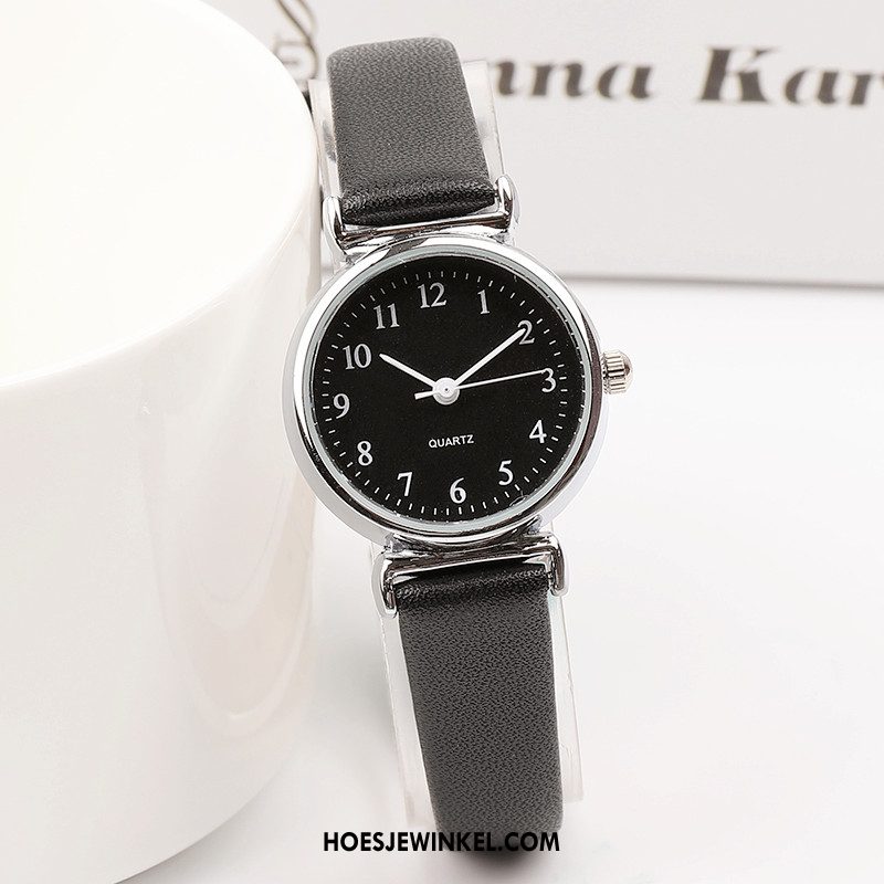 Horloges Dames De Middelbare School Student Mini, Horloges Horloge Elegante