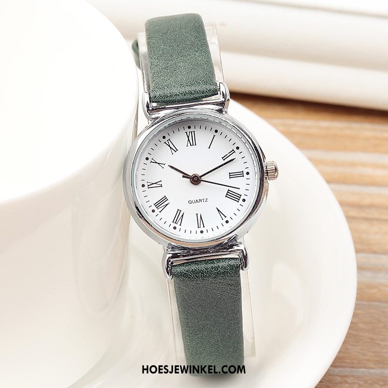 Horloges Dames De Middelbare School Student Mini, Horloges Horloge Elegante