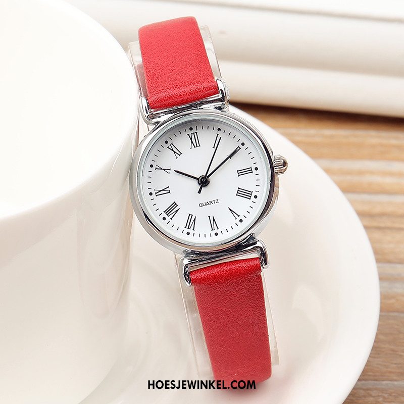 Horloges Dames De Middelbare School Student Mini, Horloges Horloge Elegante