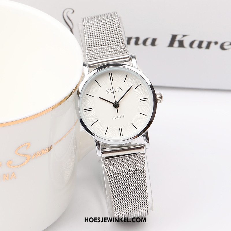 Horloges Dames Dun Vrouwen Mode, Horloges De Middelbare School Student